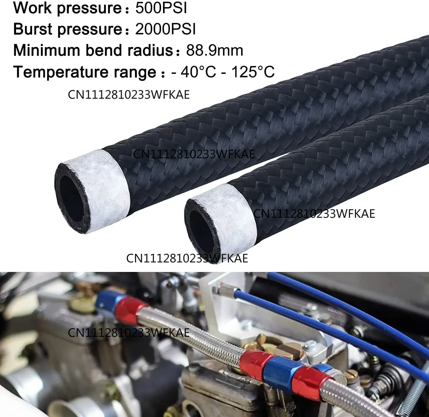 Selang Bahan Bakar 1M 3M 5M Sa - Braided Line ulasan dan harga